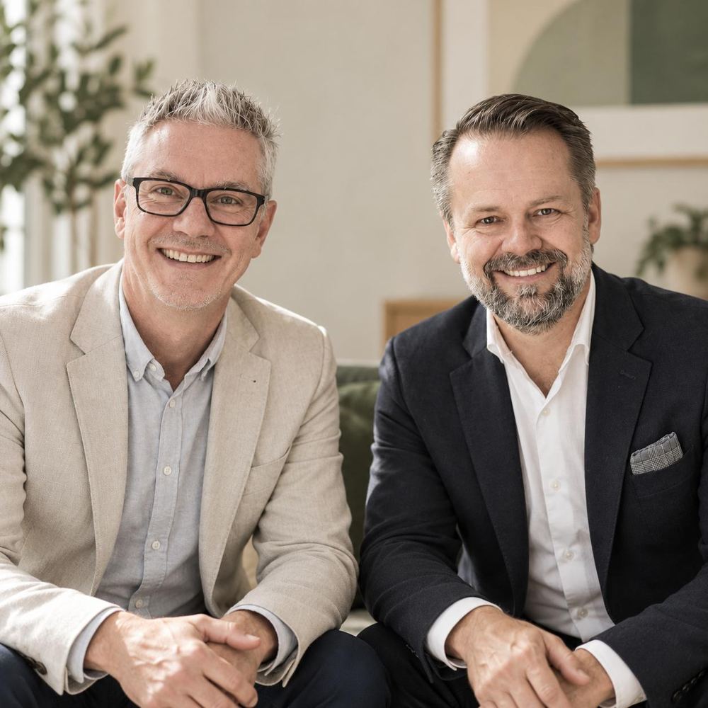 David Baunsgaard och Peter Kirkebye